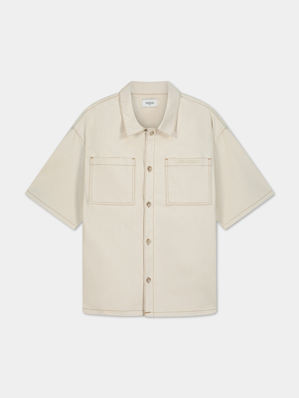 The Stitched Denim Shirt