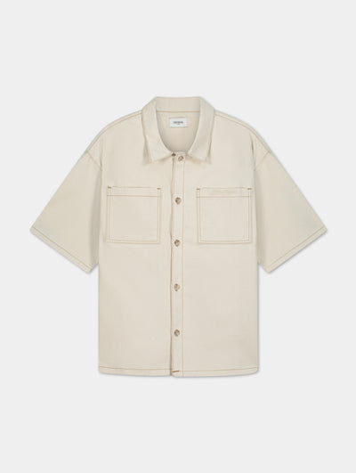 The Stitched Denim Shirt