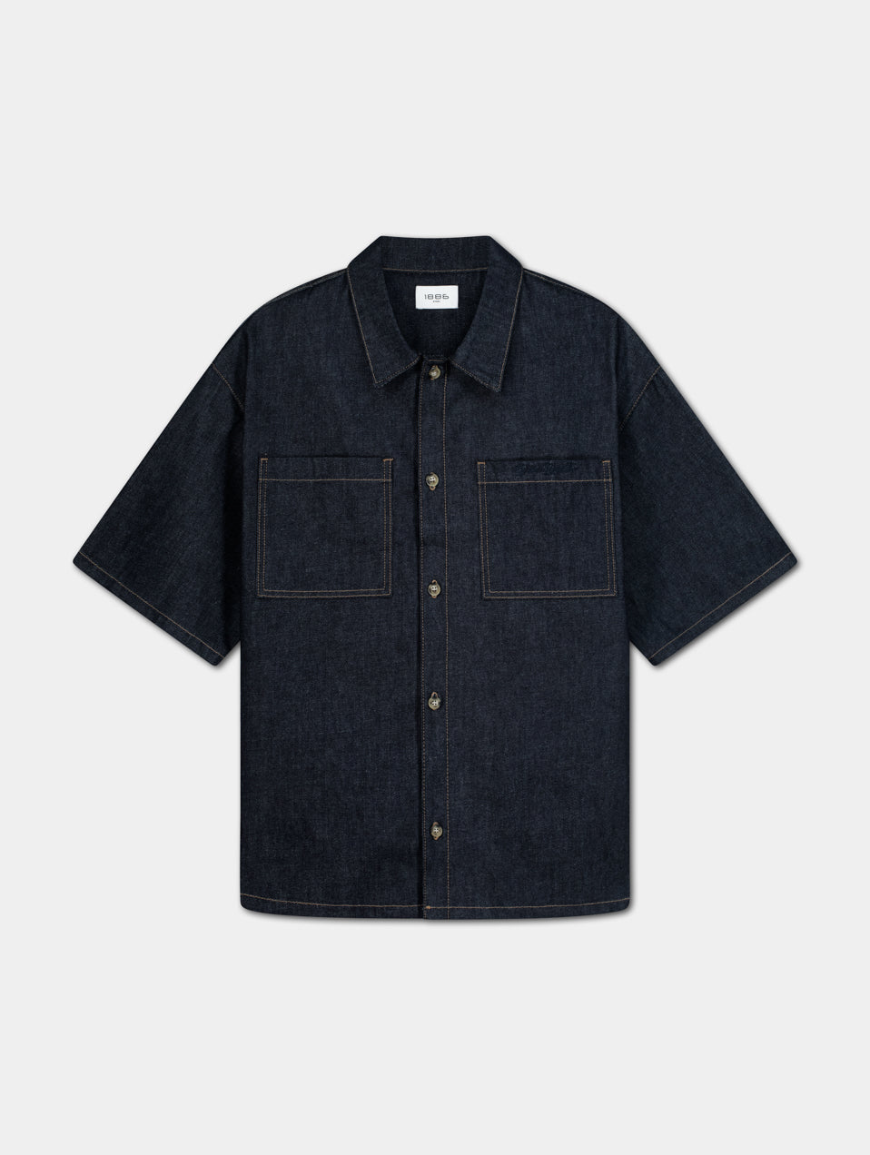 The Stitched Denim Shirt