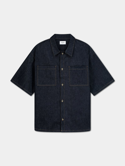 The Stitched Denim Shirt