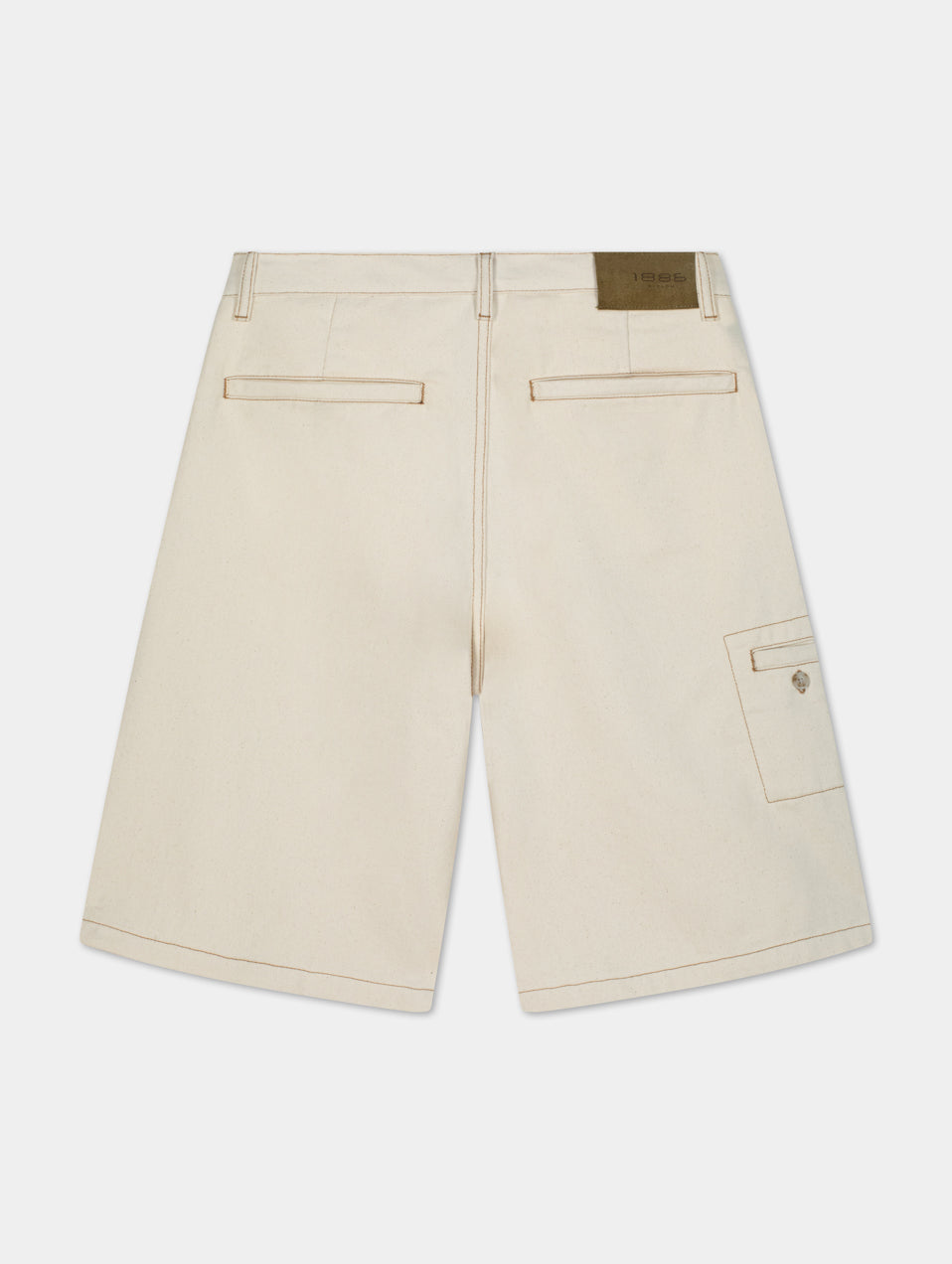 The Stitched Denim Shorts