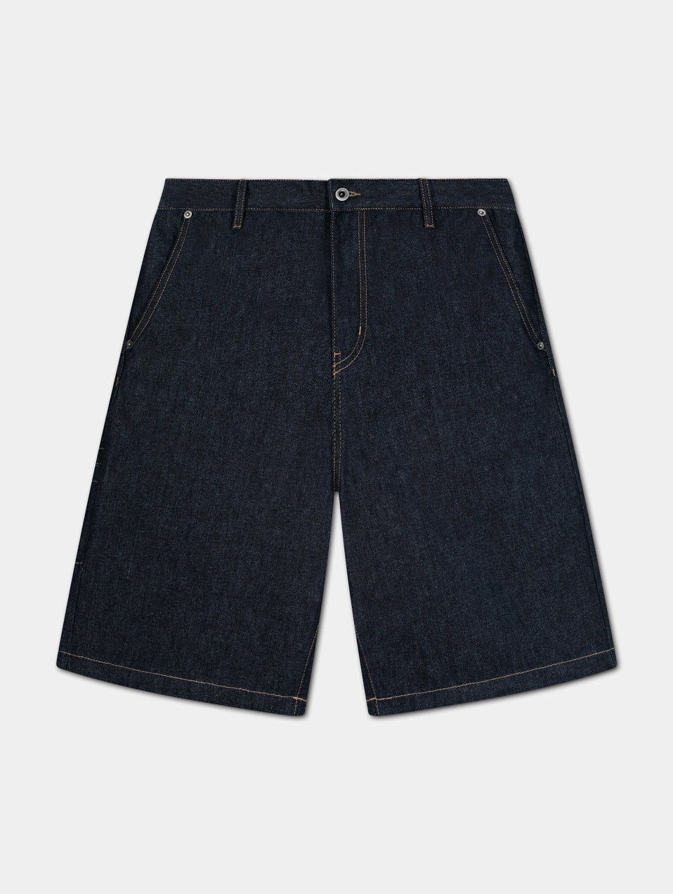 The Stitched Denim Shorts
