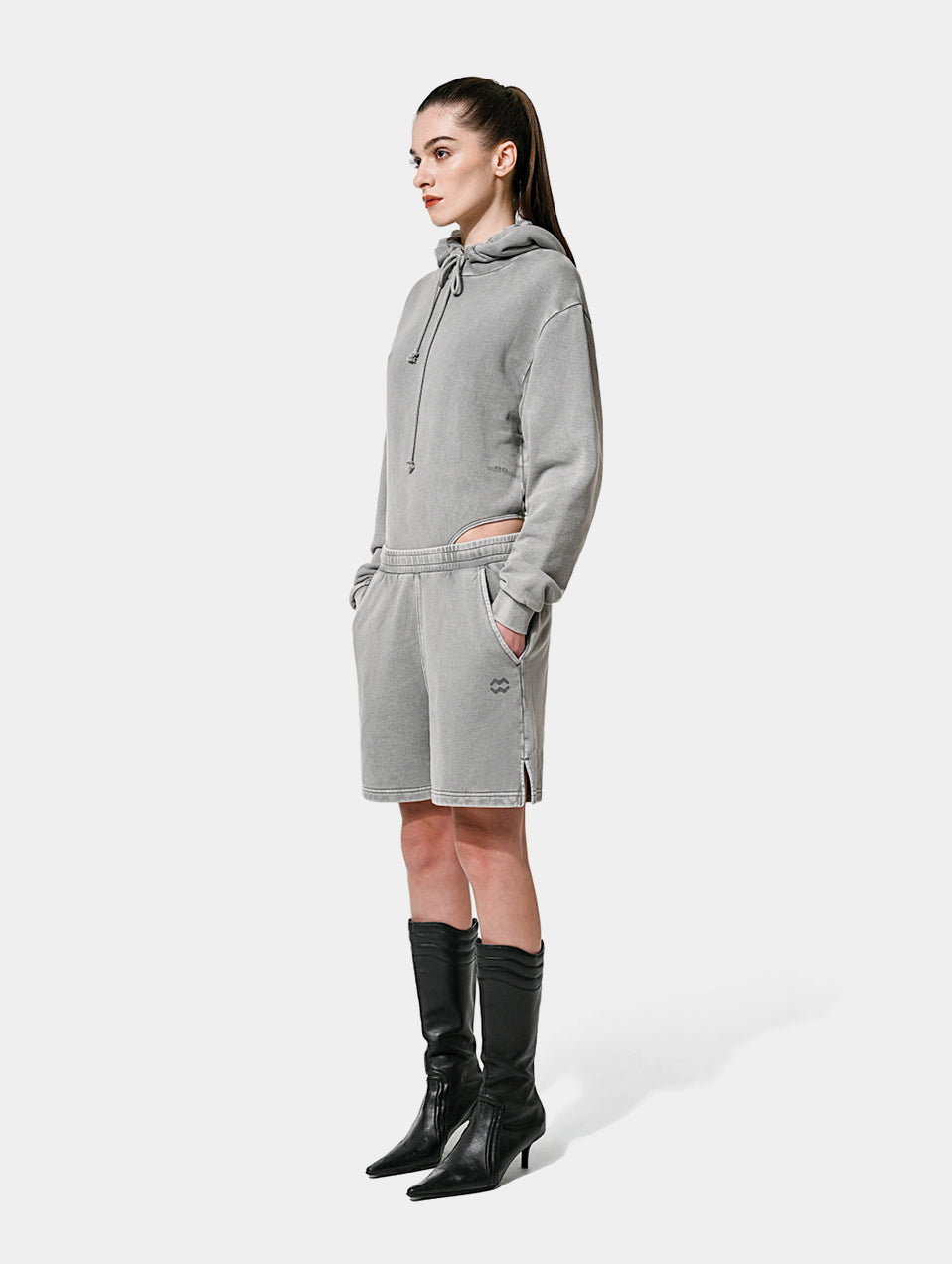 BODY HOODIE  FROST GREY