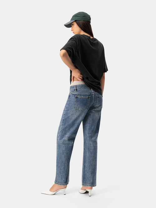 BOXER WAISTBAND JEANS