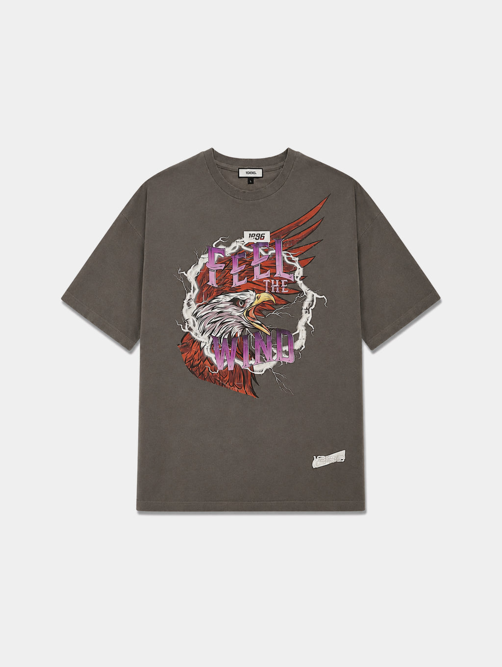 GRAPHIC T-SHIRT- GREY