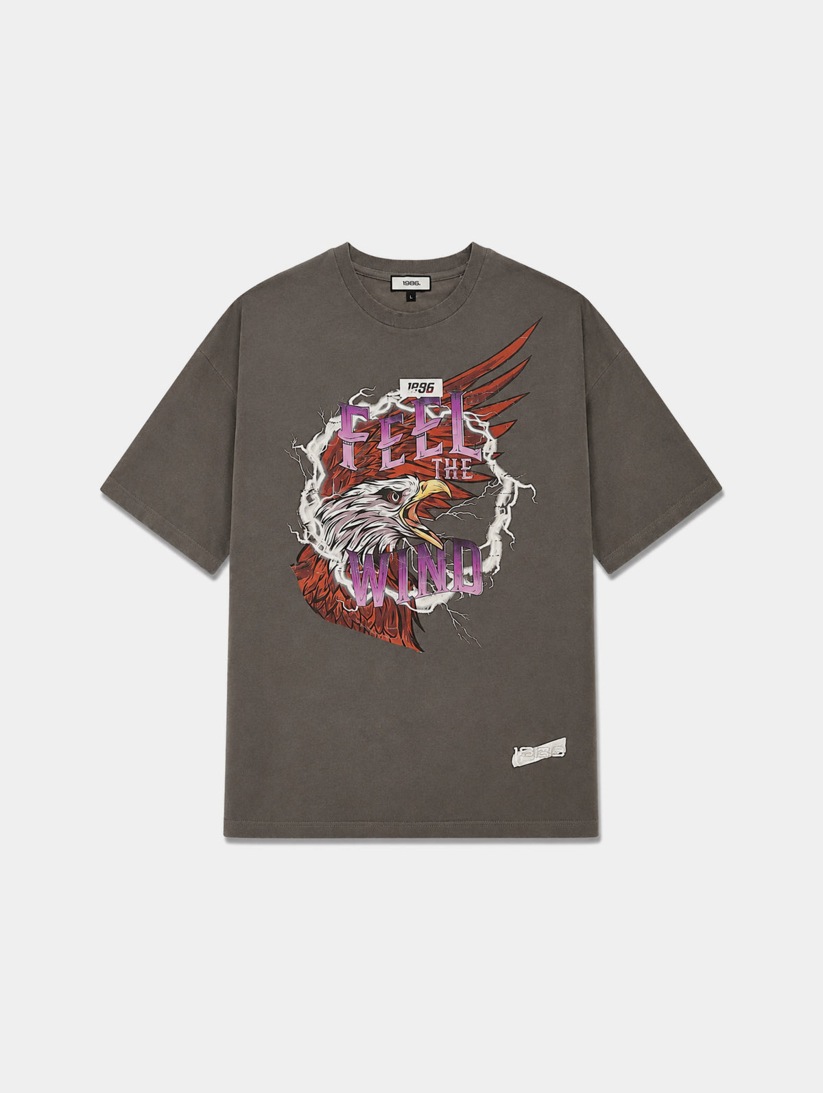 GRAPHIC T-SHIRT- GREY