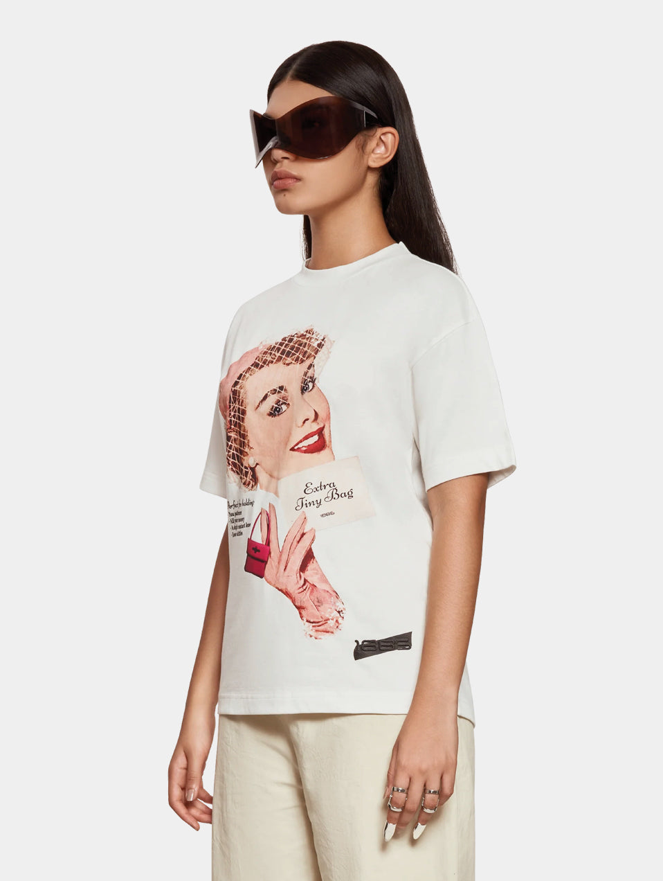 HUMMAN BILLBOARD T-SHIRT- WHITE