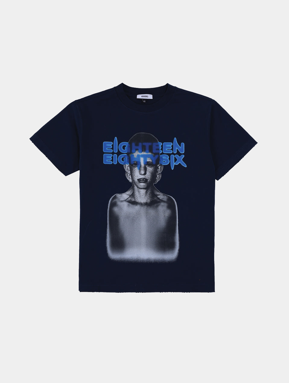 NIGHTMARE GRAPHIC T-SHIRT - NAVY