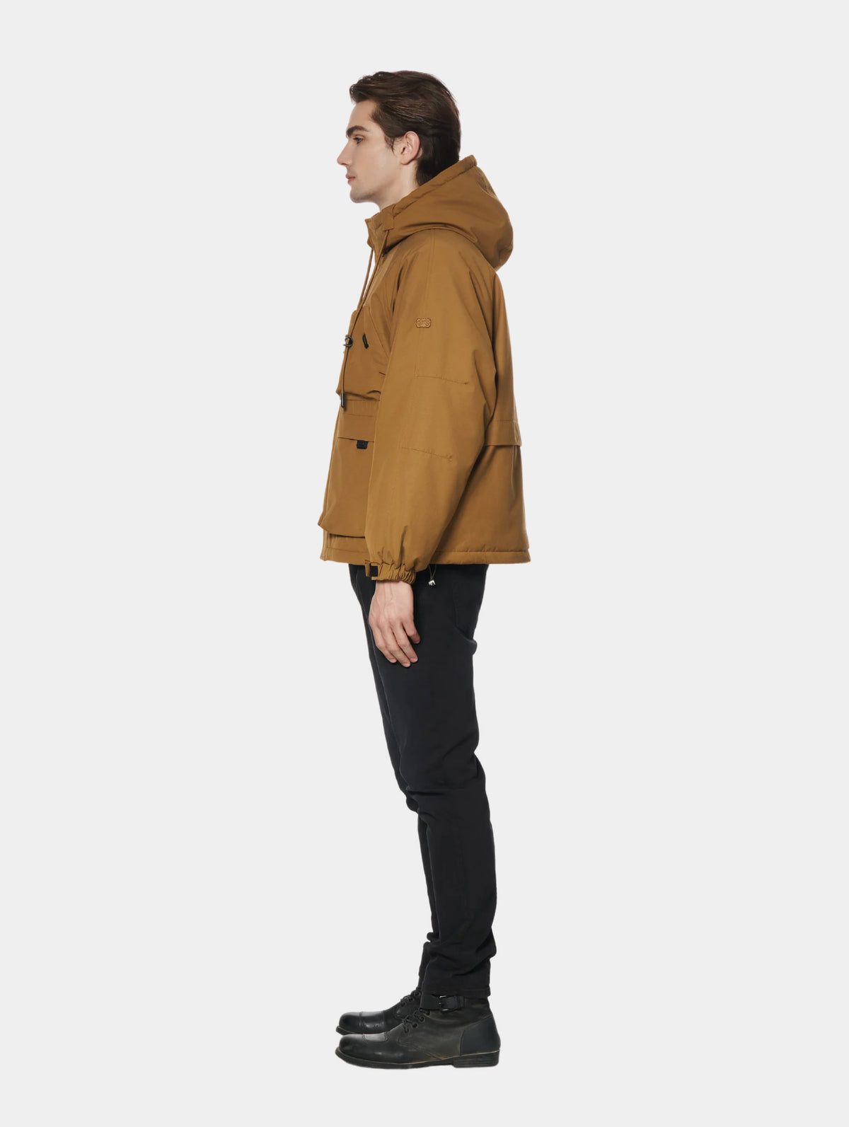Oversized Bomber Jacket - Dark Khaki
