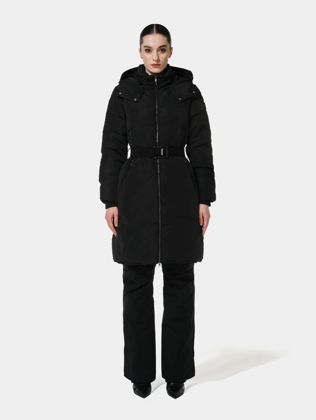 PUFFER COAT - BLACK