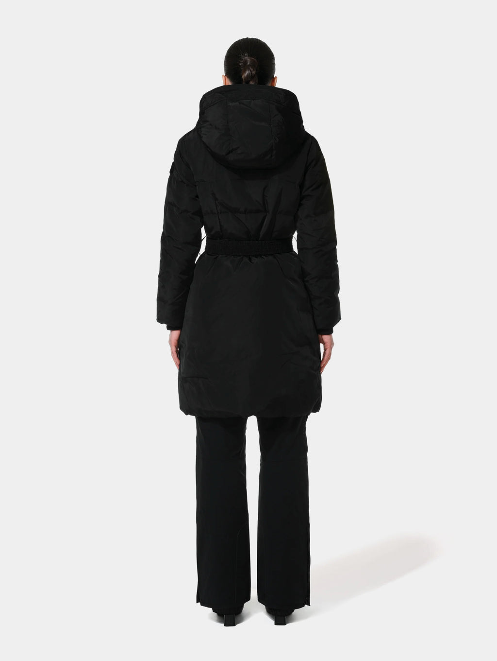 PUFFER COAT - BLACK