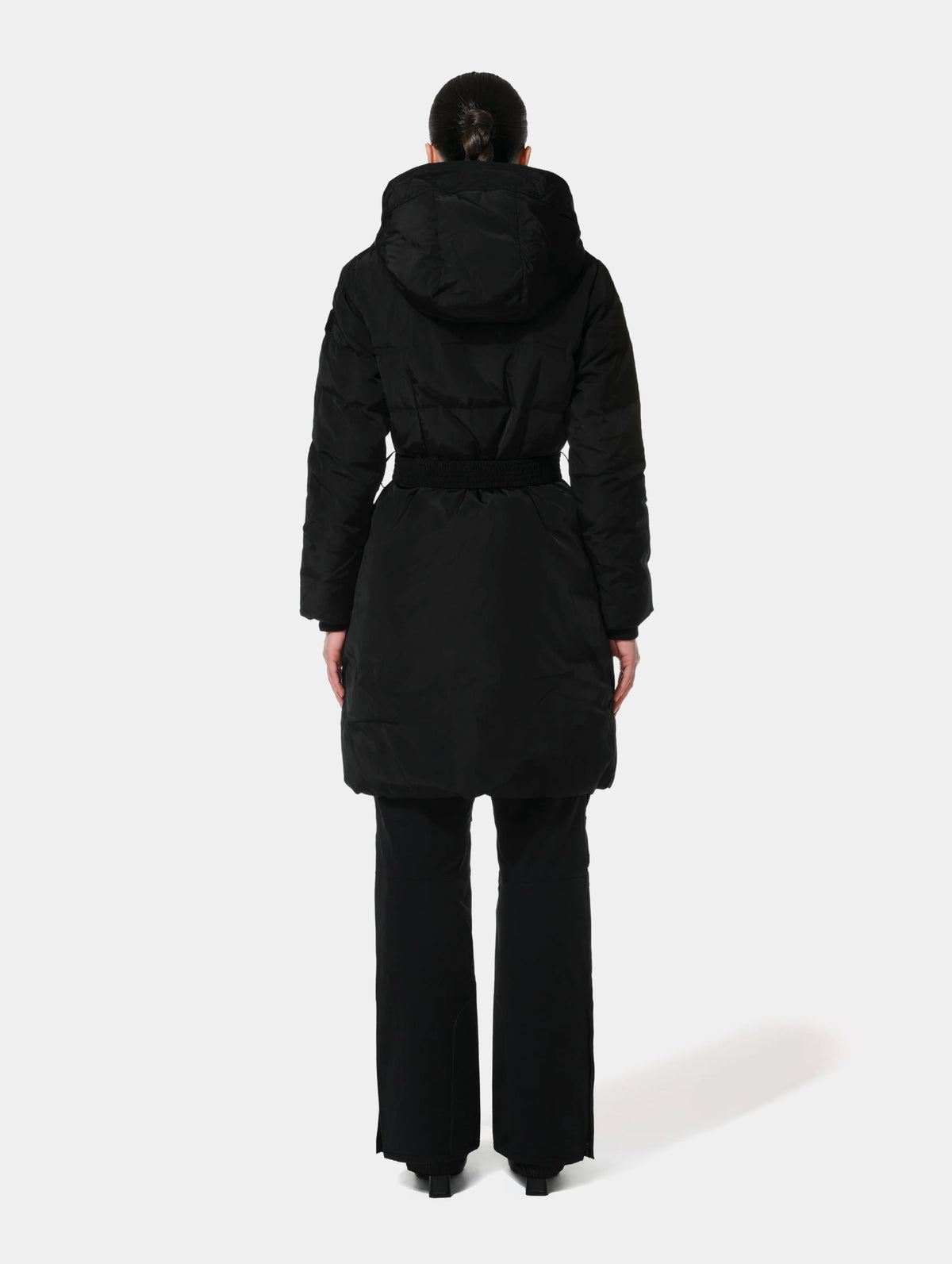 PUFFER COAT - BLACK