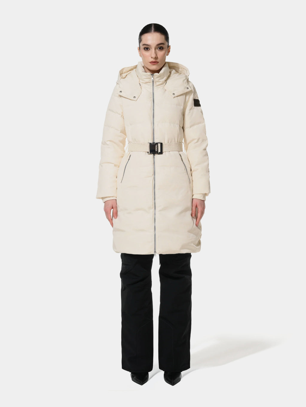 PUFFER COAT - OFF WHITE