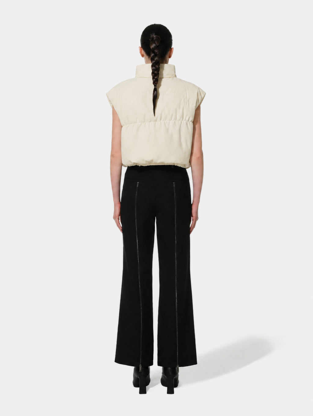 PUFFER TOP - OFF WHITE