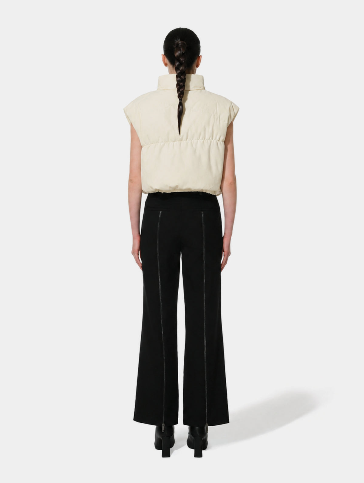 PUFFER TOP - OFF WHITE