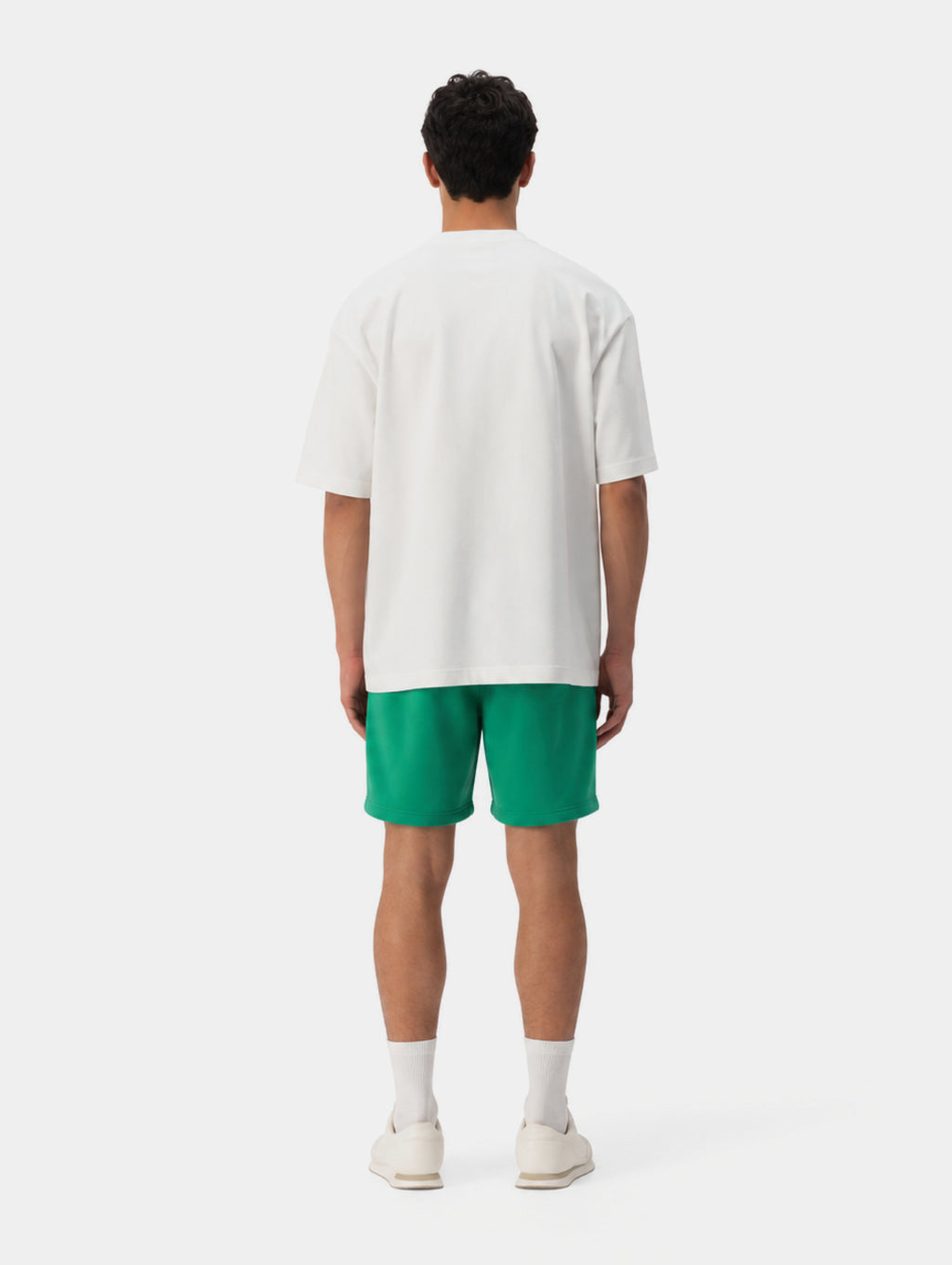 OVERSIZED GREEN SHORTS