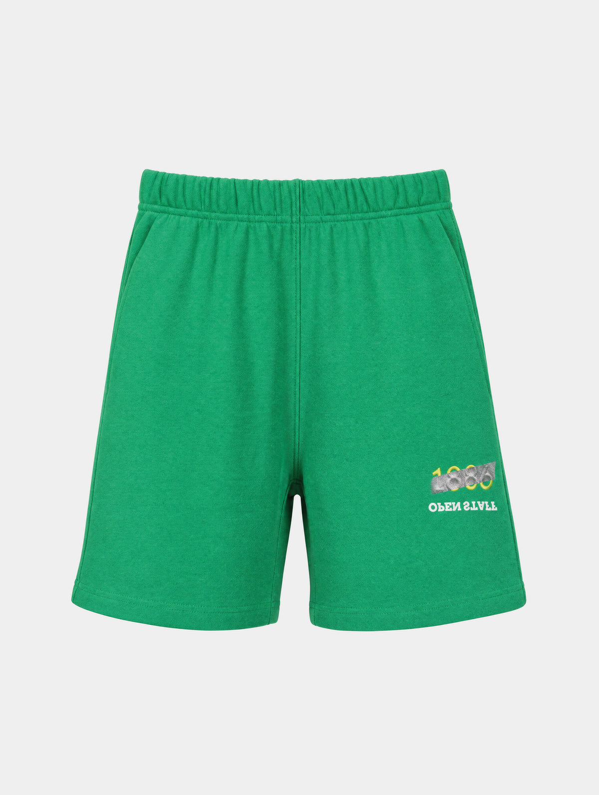 OVERSIZED GREEN SHORTS