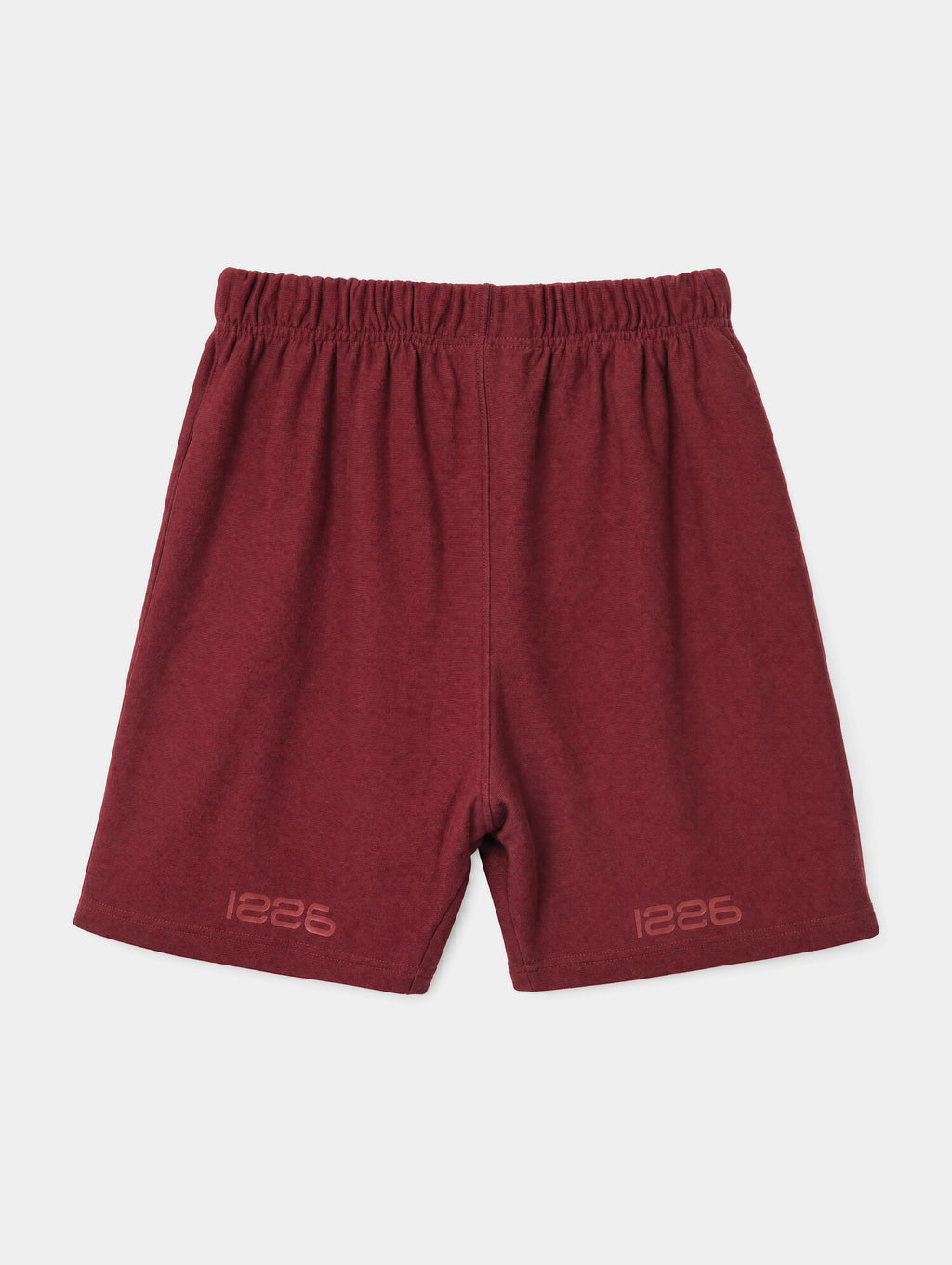 OVERSIZED RED SHORTS